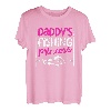 Papas Angelprinzessin Tochter Fishermen Reel Cool Dad T-Shirt