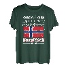 Muss dringend nach Norwegen Flagge Skandinavien Urlaub T-Shirt