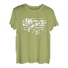 Amerikanische Flagge Angelbekleidung - Angeln T-Shirt