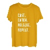 Cast Catch Release Repeat Angelshirt für Papa und Kinder T-Shirt