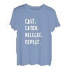 Cast Catch Release Repeat Angelshirt für Papa und Kinder T-Shirt
