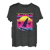Dominikanische Republik Retro 80er Jahre Stil Souvenir Strand T-Shirt