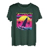 Dominikanische Republik Retro 80er Jahre Stil Souvenir Strand T-Shirt