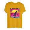 Dominikanische Republik Retro 80er Jahre Stil Souvenir Strand T-Shirt
