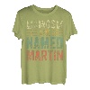 Kings Are Named Martin Shirt Lustiger personalisierter Name T-Shirt