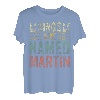Kings Are Named Martin Shirt Lustiger personalisierter Name T-Shirt