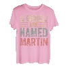 Kings Are Named Martin Shirt Lustiger personalisierter Name T-Shirt