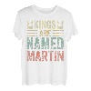 Kings Are Named Martin Shirt Lustiger personalisierter Name T-Shirt