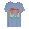 Lustiger Bigfoot Angeln Retro Sasquatch Angler Herren Jungen T-Shirt