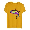 Pop Art Thunfisch Salzwasser Angler Fischer Thunfisch Angeln T-Shirt