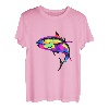 Pop Art Thunfisch Salzwasser Angler Fischer Thunfisch Angeln T-Shirt
