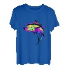 Pop Art Thunfisch Salzwasser Angler Fischer Thunfisch Angeln T-Shirt