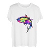 Pop Art Thunfisch Salzwasser Angler Fischer Thunfisch Angeln T-Shirt
