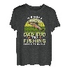 Herren Lustige Bluegill Sonnenfisch Angeln Papa Bod Vater Figur Grafik T-Shirt