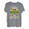 Herren Lustige Bluegill Sonnenfisch Angeln Papa Bod Vater Figur Grafik T-Shirt