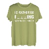 Ich würde lieber an meinem Lieblingsloch angeln T-Shirt