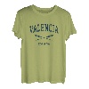 Valencia Spanien Vintage nautische Paddel Sportruder T-Shirt