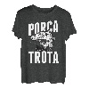Herren Porca Forelle Angeln Fischer Geschenk T-Shirt