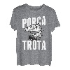 Herren Porca Forelle Angeln Fischer Geschenk T-Shirt