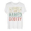 Kings Are Named Scotty Shirt, lustiger Name T-Shirt