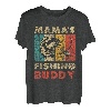 Funny Fishing Mama's Fishing Buddy Vintage Angeln T-Shirt