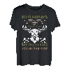 Herren Jagd und Angeln löst meine Probleme T-Shirt