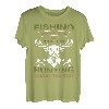 Herren Jagd und Angeln löst meine Probleme T-Shirt