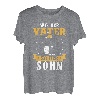 Wie Der Vater So Der Sohn Partnerlook Vatertag Geschenk T-Shirt