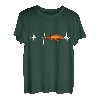 Cubera Snapper Herzschlag für Salzwasserfisch-Liebhaber T-Shirt