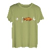 Cubera Snapper Herzschlag für Salzwasserfisch-Liebhaber T-Shirt