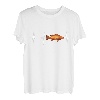 Cubera Snapper Herzschlag für Salzwasserfisch-Liebhaber T-Shirt