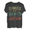 Lustiger personalisierter Name Shirt Kings Are Named Jordan T-Shirt