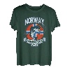Norwegen Angeltour 2022 Norweger Fisch Lustig Angeln T-Shirt