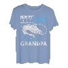 Lustige Fischerrolle zum Vatertag, cooler Opa, Angelliebhaber T-Shirt