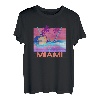 Miami Retro 80er Jahre Vaporwave Beach Vacation T-Shirt