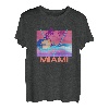 Miami Retro 80er Jahre Vaporwave Beach Vacation T-Shirt