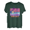 Miami Retro 80er Jahre Vaporwave Beach Vacation T-Shirt