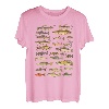 Arten von Süßwasserfischarten Angeln Grafik Tees T-Shirt