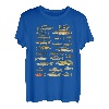 Arten von Süßwasserfischarten Angeln Grafik Tees T-Shirt