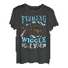 Beim Angeln dreht sich alles darum, wie Sie mit Ihrem Wurm wackeln T-Shirt