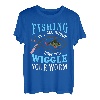 Beim Angeln dreht sich alles darum, wie Sie mit Ihrem Wurm wackeln T-Shirt
