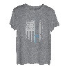 Amerikanische Flagge Angeln Vintage Angeln T-Shirt