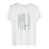 Amerikanische Flagge Angeln Vintage Angeln T-Shirt