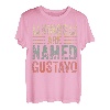 Kings Are Named Gustavo Shirt Lustiger Personalisierter Name T-Shirt