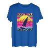 Nauset Beach Retro 80er Jahre Style Souvenir Strand T-Shirt