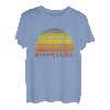 Honolulu Hawaii Retro Vintage T-Shirt 70er Jahre Throwback Surf Tee T-Shirt