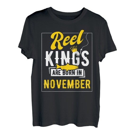 Angel-Geburtstagskönige werden im November geboren T-Shirt