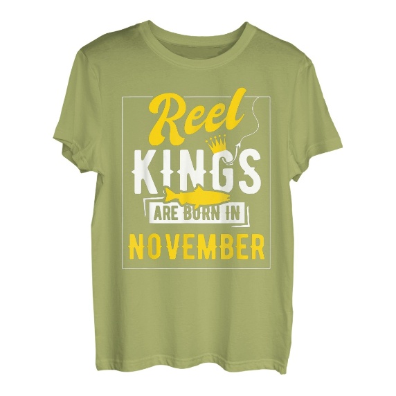 Angel-Geburtstagskönige werden im November geboren T-Shirt