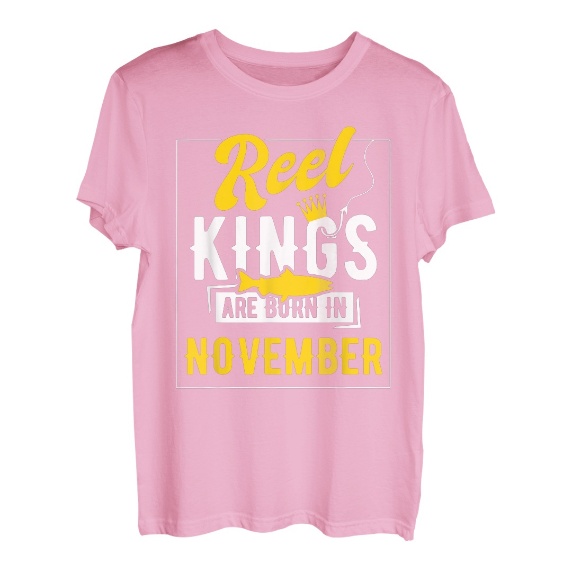 Angel-Geburtstagskönige werden im November geboren T-Shirt