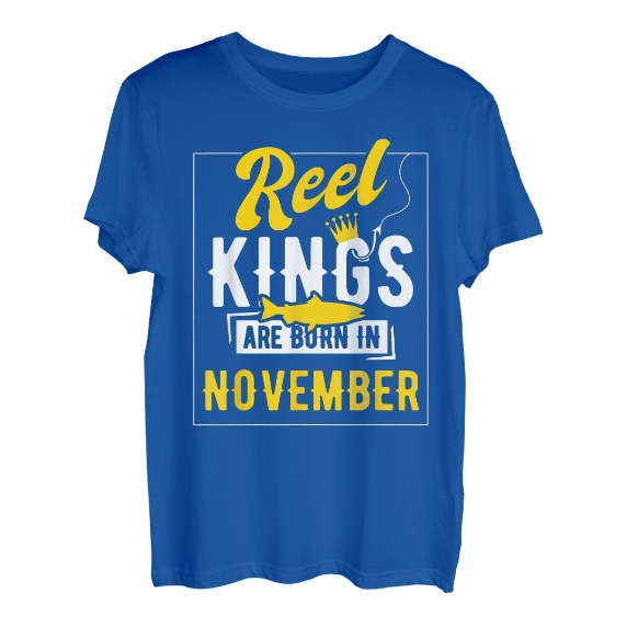 Angel-Geburtstagskönige werden im November geboren T-Shirt